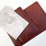 RUSTIK LEATHER SLIP ON COVER + JOURNAL