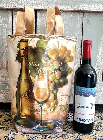 Personalised Wine  Bag