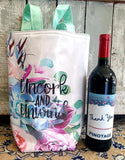 Personalised Wine  Bag