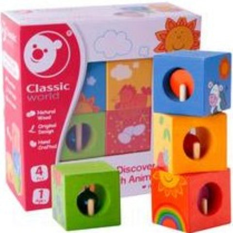 Discovery  cubes with Animal Puzzle
