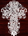 Designinc - 'The Lords Prayer' Cross