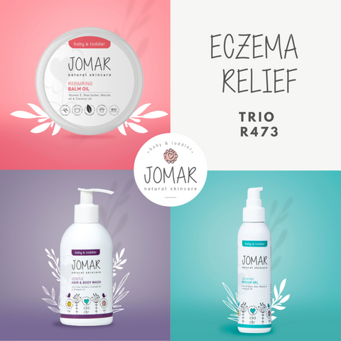 Jomar: Eczema Care Solution Trio Pack