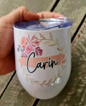 Personalized Wine tumblers