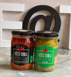 Kel's Chilli - Green Mint & Red Chilli Sauces