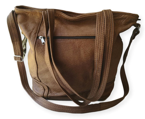 Brown Leather Long/Short Sling