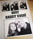 Personalised Memory Blanket for Dad