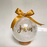 Personalised Christmas Baubles