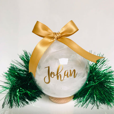 Personalised Christmas Baubles