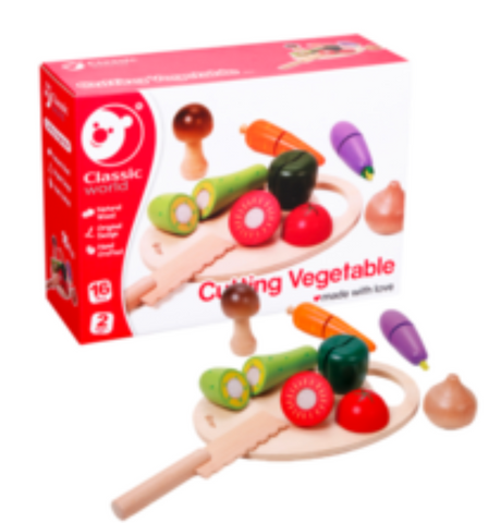 Cutting Vegetables - Pretend & Play - 9pcs