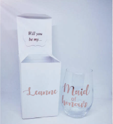 Ready to Go - Proposal Glass Gift Set