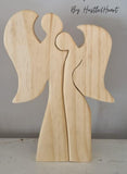 Hustle & Heart: Wooden Figurines - Angels in love