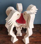 Hustle & Heart: Wooden Figurines - Family Love