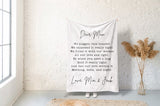 Personalised Memory Blanket for Mum