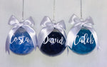Personalised Christmas Baubles