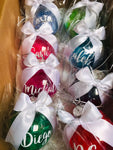 Personalised Christmas Baubles