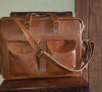 Leather laptop bags