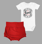 Valentine Baby Onesie & Bummie Sets - Sorry Girls/Boys My Mummy/Daddy is my Valentine